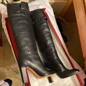 Authentic Valentino knee high women’s boots